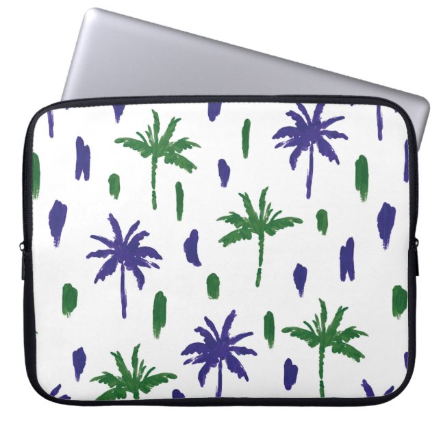 Capa Para Notebook Linda palmeira tropical (Frente)
