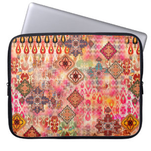 Capa Para Notebook Lindos padrões étnicos sem costura em Abstrato d