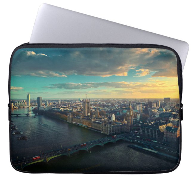 Capa Para Notebook Linha do horizonte de Londres (Frente)