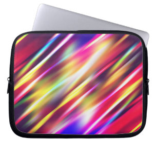 Capa Para Notebook Linhas coloridas abstratas