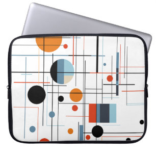 Capa Para Notebook Linhas Modernas Minimalistas Geométricas Abstratas