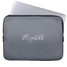 Linho Azul Cinza Elegante Moderno Personalizado