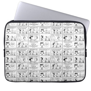 Capa Para Notebook Linus diz à Lucy que ela é Crabby