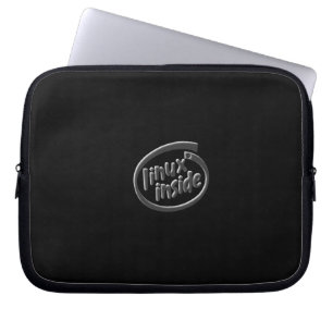 Capa Para Notebook Linux dentro da bolsa de laptop