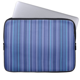 Capa Para Notebook Listra Roxa Azul Moderna