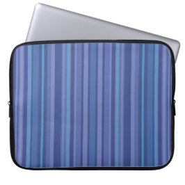 Capa Para Notebook Listra Roxa Azul Moderna
