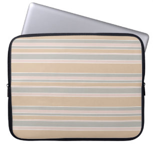 Capa Para Notebook Listras beges