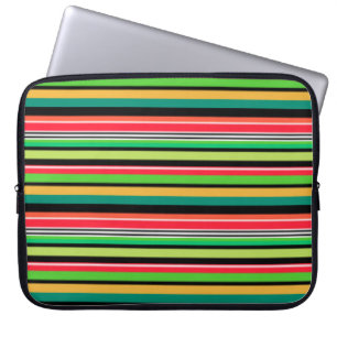 Capa Para Notebook Listras coloridas doces