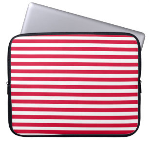 Capa Para Notebook listras da bandeira da Dinamarca cor do país padrã