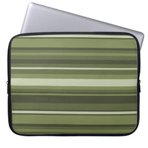 Capa Para Notebook Listras da verde azeitona
