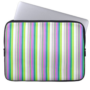 Capa Para Notebook Listras de neon coloridas quentes