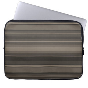Capa Para Notebook Listras do Taupe
