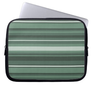 Capa Para Notebook Listras do verde prudente