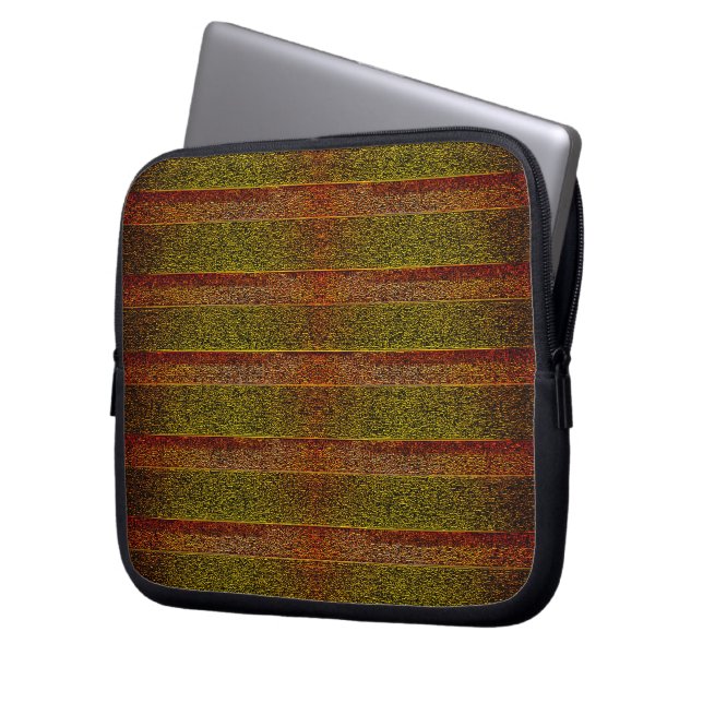 Capa Para Notebook Listras grosseiramente relevadas e sombreadas (Frente Esquerda)