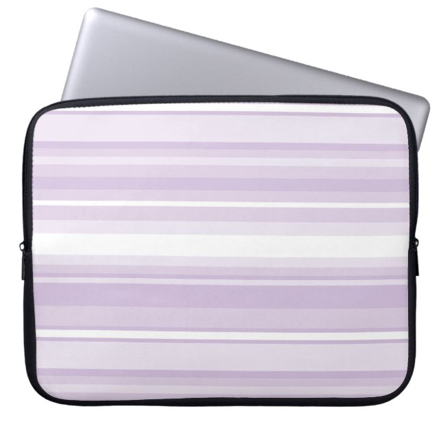 Capa Para Notebook Listras roxas (Frente)