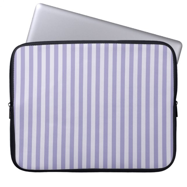 Capa Para Notebook Listras Roxas (Frente)