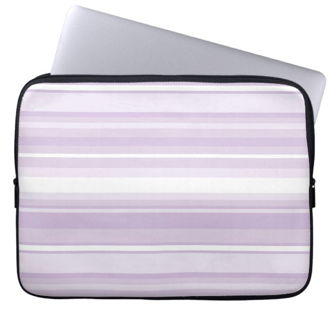 Capa Para Notebook Listras roxas (Frente)