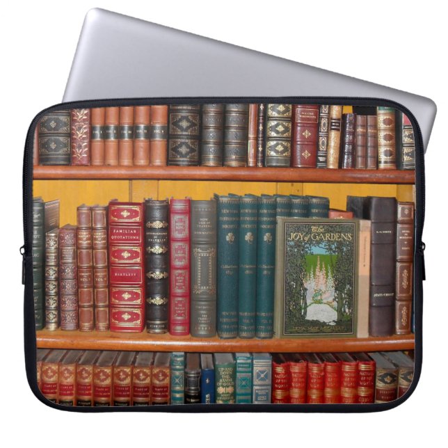Capa Para Notebook livraria da biblioteca de livros (Frente)