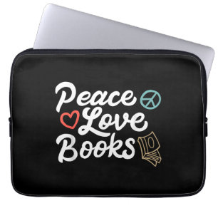 Capa Para Notebook Livros de Paz Geeky e Leitura Gota
