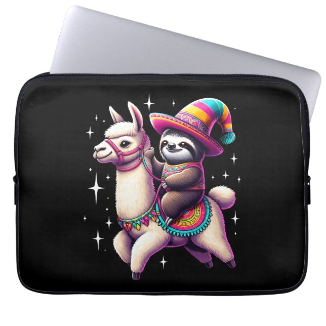 Capa Para Notebook Llama Animais Fofos Crianças Meninas Rapazes (Frente)