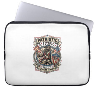 Capa Para Notebook Lobisomem Patriota Horror Patriótico Monstro Patri
