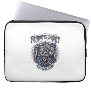 Capa Para Notebook Lobisomem Patriota Horror Patriótico Monstro Patri