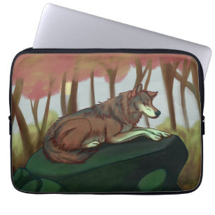 Capa Para Notebook Lobo Europeu