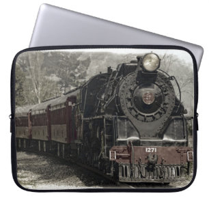 Capa Para Notebook Locomotiva Vintage