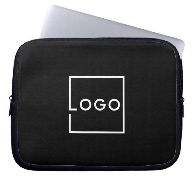 Capa Para Notebook Logotipo Comercial Personalizado (Frente)