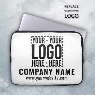 Capa Para Notebook Logotipo corporativo personalizado Empresa moderna