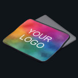 Capa Para Notebook Logotipo da empresa empresarial personalizada aqui<br><div class="desc">Faça Upload Personalizado Do Logotipo Da Sua Empresa Aqui Eletrônicos Pretos E Brancos Modernos De Modelo Preto / Tablet & Laptop / Bolsa de laptop Neoprene 13 polegadas.</div>