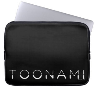 Capa Para Notebook Logotipo de fonte de divisão Toonami