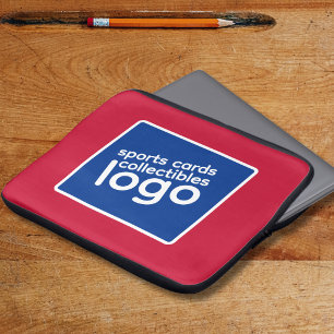 Capa Para Notebook Logotipo de Negócios de Colecionáveis de Cartões E