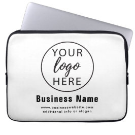 Capa Para Notebook Logotipo Empresarial Personalizado Simples