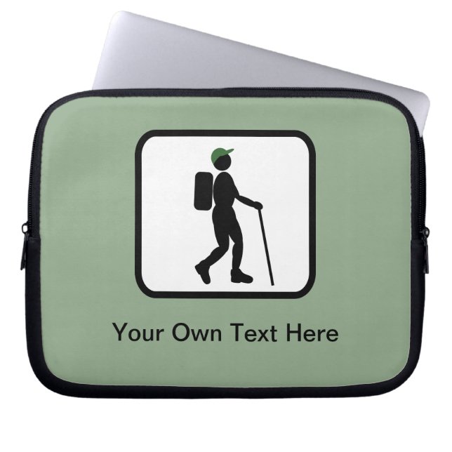 Capa Para Notebook Logotipo Hiker personalizável (Frente)