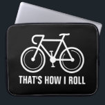 Capa Para Notebook Logótipo personalizado de bicicleta engraçada Neop<br><div class="desc">Logotipo engraçado personalizado de bicicleta Neoprene, bolsa de laptop de 15 polegadas. Acessórios de computador personalizados com logotipo esportivo. Legal ideia de presente de aniversário para crianças esportivas e adultos. Cobrir personalizados disponíveis em diferentes tamanhos; 10 13 e 15 polegadas. Cor de fundo personalizável com desenho de bicicleta. Material de...</div>