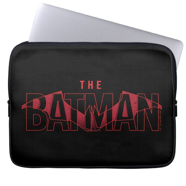 Capa Para Notebook Logotipo Sobreposto do Batman Bat (Frente)