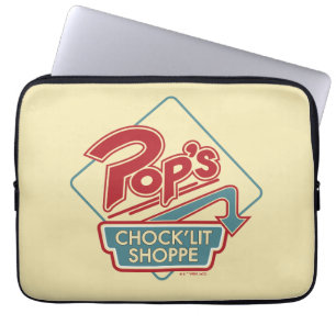 Capa Para Notebook Logotipo vermelho do Pop