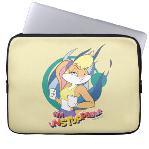 Capa Para Notebook Lola Bunny "Eu sou imparável"
