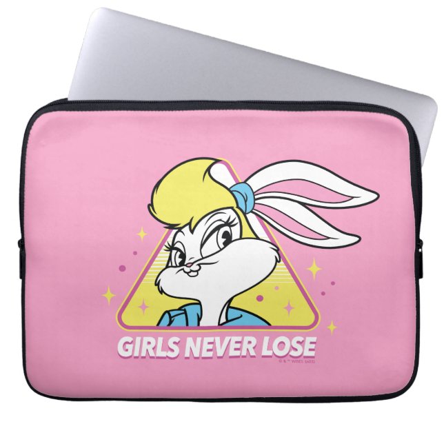 Capa Para Notebook Lola Bunny Girls Nunca Perder (Frente)