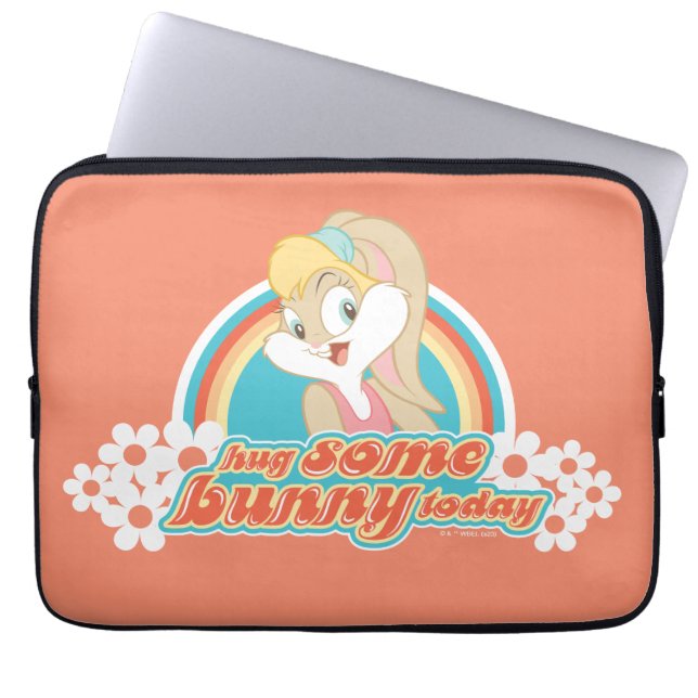 Capa Para Notebook Lola Bunny Hug Algumas Coelhinhas Hoje (Frente)