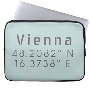 Capa Para Notebook Longitude do Latitude Viena