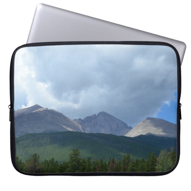 Capa Para Notebook Longs Peak Colorado Bolsa de laptop (Frente)