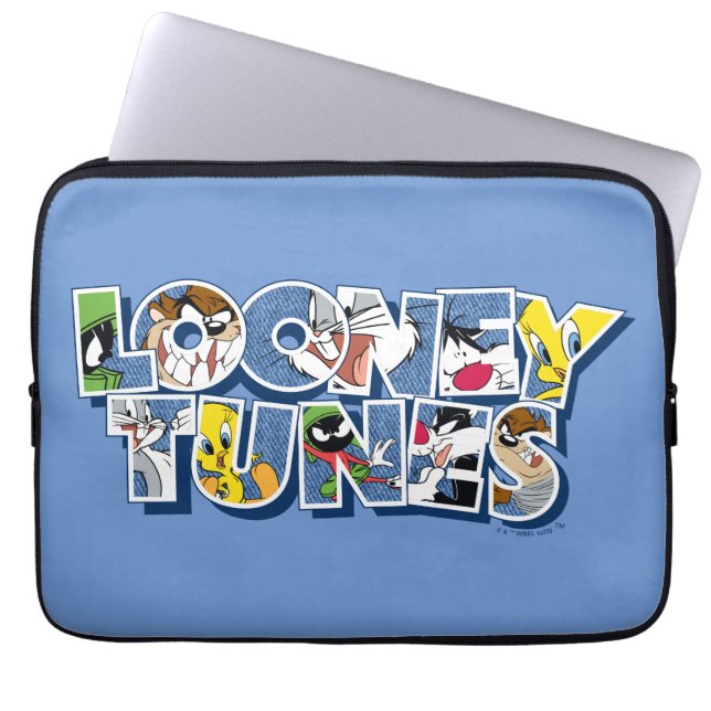 Capa Para Notebook LOONEY TUNES™ Characters in Letting (Frente)