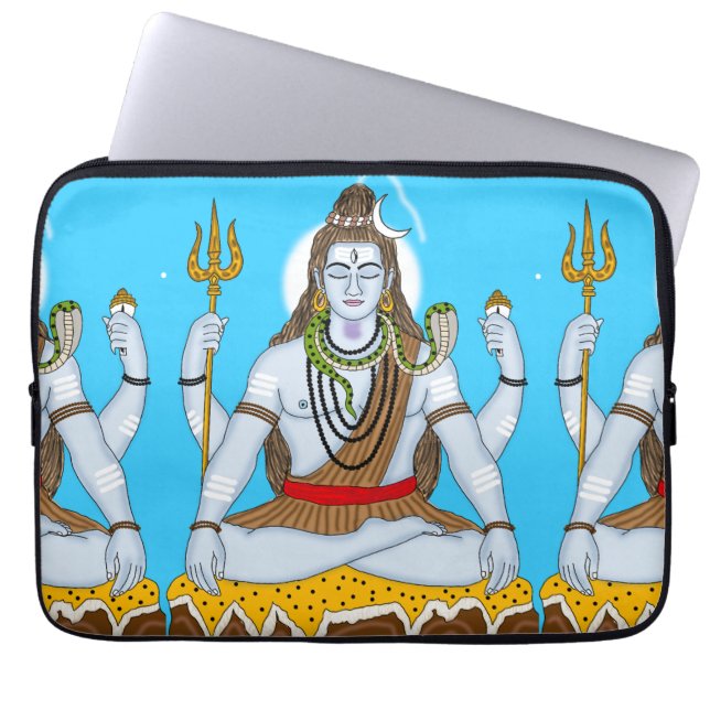 Capa Para Notebook Lord Shiva Laptop Case (Frente)