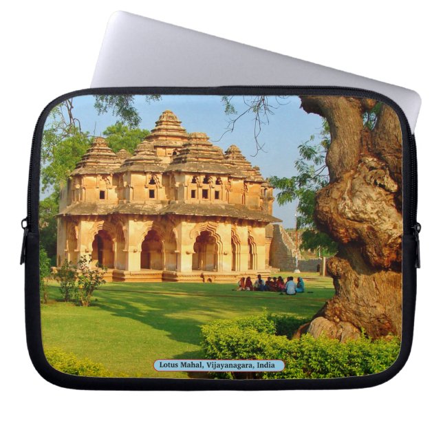 Capa Para Notebook Lotus Mahal, Vijayanagara, Índia (Frente)