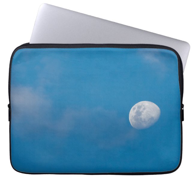 Capa Para Notebook Lua da Manhã | Zâmbia, África (Frente)