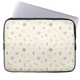Capa Para Notebook Lua Solar e Estrelas no Chorre