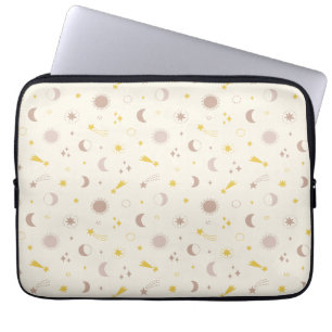 Capa Para Notebook Lua Solar e Estrelas no Chorre