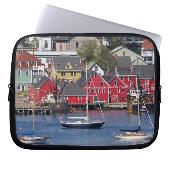 Capa Para Notebook Lunenberg, Nova Escócia, Canadá. 3 (Frente)